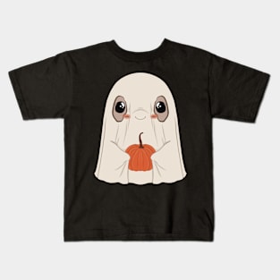 Little ghost pumpkin ! Kids T-Shirt